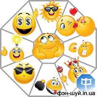 Все что к нему добавили «фэн-шуисты», так это сетка ба гуа. На листе чертится сетка ба гуа (сектора, зоны), а наклейки и рисунки...